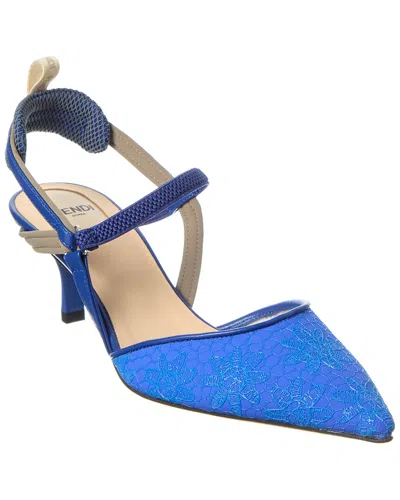Fendi Colibri Sandal In Blue