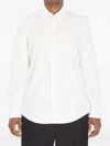 Fendi Regular Fit Cotton Shirt With Long Sleeves In White