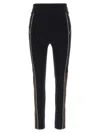 Fendi Color Block Leggings Multicolor In Multi