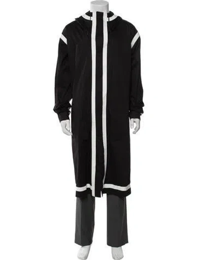 Pre-owned Fendi Colorblock Pattern Jacket In Black