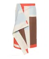 Fendi Woman Midi Skirt Beige Size 2 Cotton In White