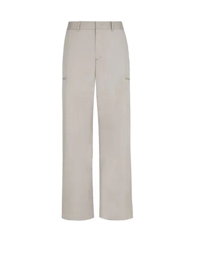 Fendi Comfortable Cotton Blend Trousers