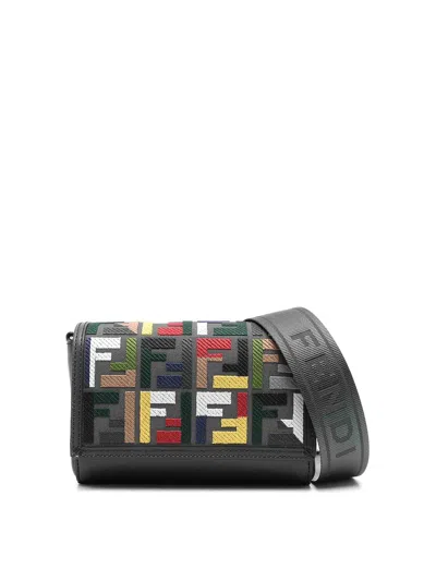 Fendi Compact Bag In Black
