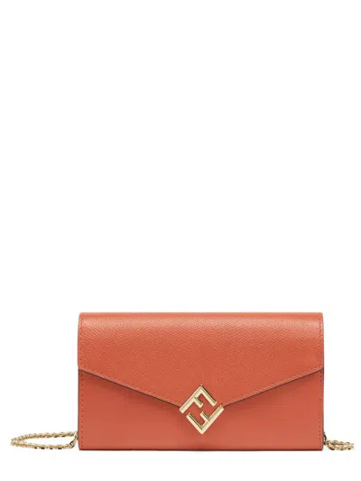 Fendi Continental "ff Diamond" Wallet