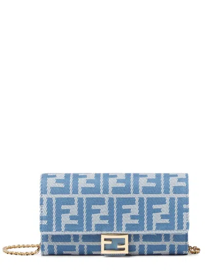 Fendi Continental "ff Diamond" Wallet