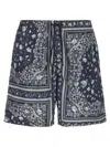 Fendi Bandana Print Swimsuit With Elastic Waistband