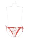 珊瑚印花比基尼三角裤
