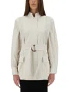 Fendi Contrasting Striped Cotton-silk Blouson