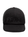 Fendi Hat In Black