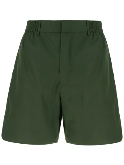 FENDI COTTON BERMUDA SHORTS