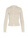Fendi Cotton Cardigan In Neutral
