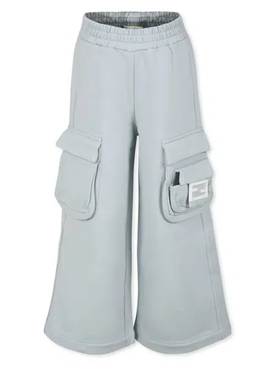 Fendi Kids' Cotton Cargo Trousers