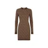 Fendi Ff Monogram Mini Dress