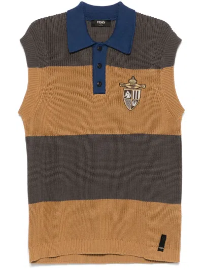 FENDI COTTON POLO SHIRT