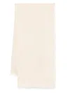 Fendi Soft Frayed Edge Scarf In Pink