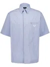 Fendi Cotton Shirt In Blue