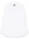 Fendi Men's Poplin Shirt In White