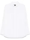 Fendi Men's Poplin Shirt In White