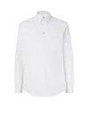 Fendi Regular Fit Cotton Shirt With Long Sleeves In White