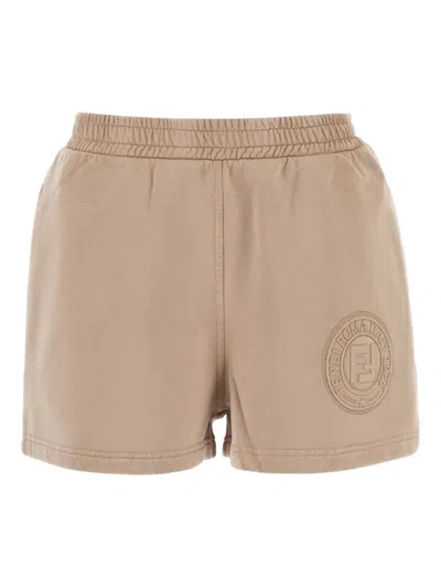 FENDI COTTON SHORTS