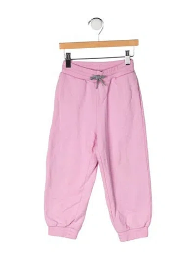 Pre-owned Fendi Babies' Cotton Sweatpants In Purple