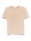 Fendi Cotton T-shirt In Neutral