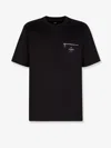 Fendi Logo-print Cotton T-shirt In Black