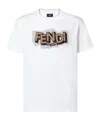 Fendi Logo-print T-shirt In White