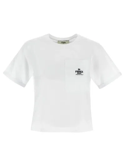 Fendi T-shirts In White