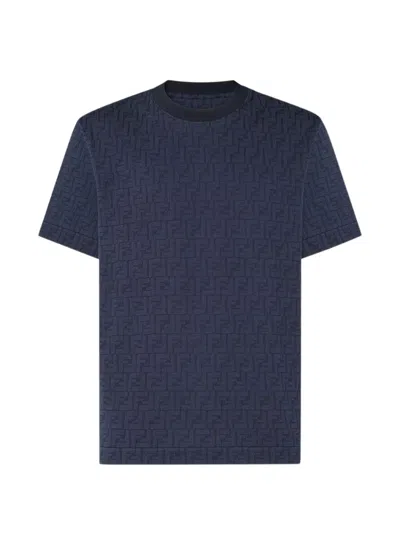 Fendi Cotton T-shirt In Multi