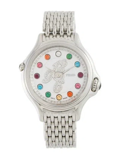 Pre-owned Fendi Crazy Carats Multi Face Watch, 33mm