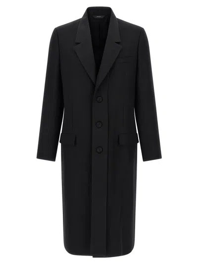FENDI FENDI CREPE WOOL COAT