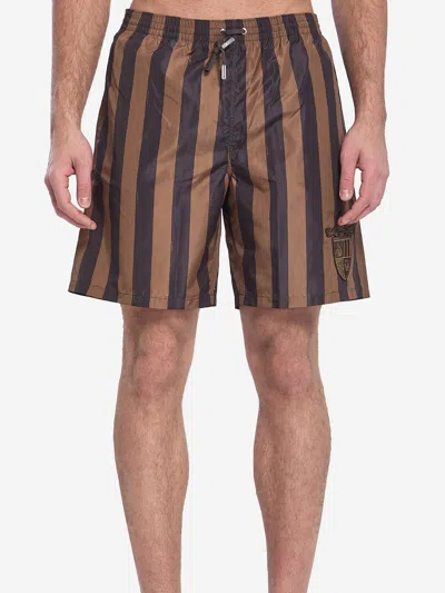 FENDI FENDI CREST SWIM SHORTS