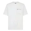 Fendi Ff Chest Pocket Cotton T-shirt In White