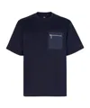 Fendi Pocket T-shirt In Black
