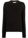 Fendi Pullover Mit Rundem Ausschnitt In Schwarz