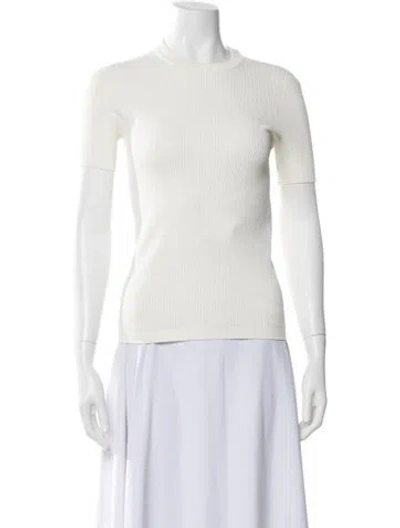 Pre-owned Fendi Crew Neck Sweater In Neutral