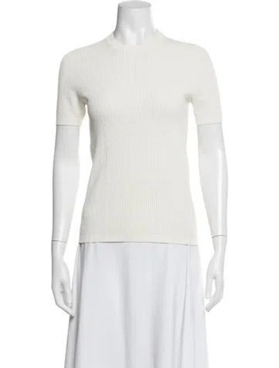 Pre-owned Fendi Crew Neck Sweater In Neutrals