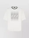 Fendi Ff Motif Print Short Sleeve Cotton T-shirt