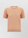 Fendi Peach Crewneck Cropped T-shirt
