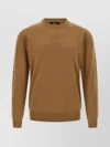 Fendi Wool Sweater Sweaters And Cardigans Beige In Brown