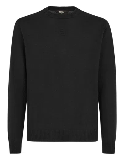 FENDI CREWNECK KNIT SWEATER