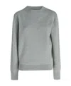 Fendi Luxurious Cashmere Blend Crew-neck Sweater In Gray