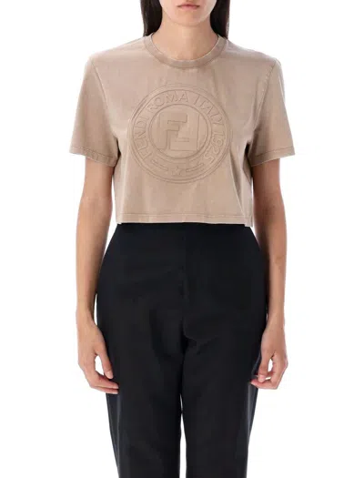 Fendi Cropped T-shirt