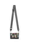 Fendi Compact Crossbody Bags Multicolor In Gray