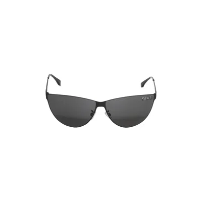 Pre-owned Fendi Cut-out Sunglasses 'matte Black/smoke' | Women's Size Onesize