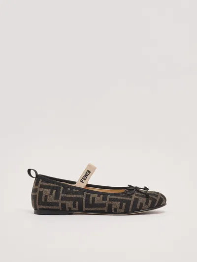 FENDI DANCER FLAT SHOES