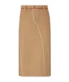 Fendi Compact Skirt Back Pockets