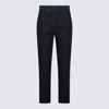 Fendi Women Ff Denim Jeans In Blue