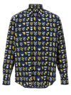 Fendi Shirt With Banners In Multi